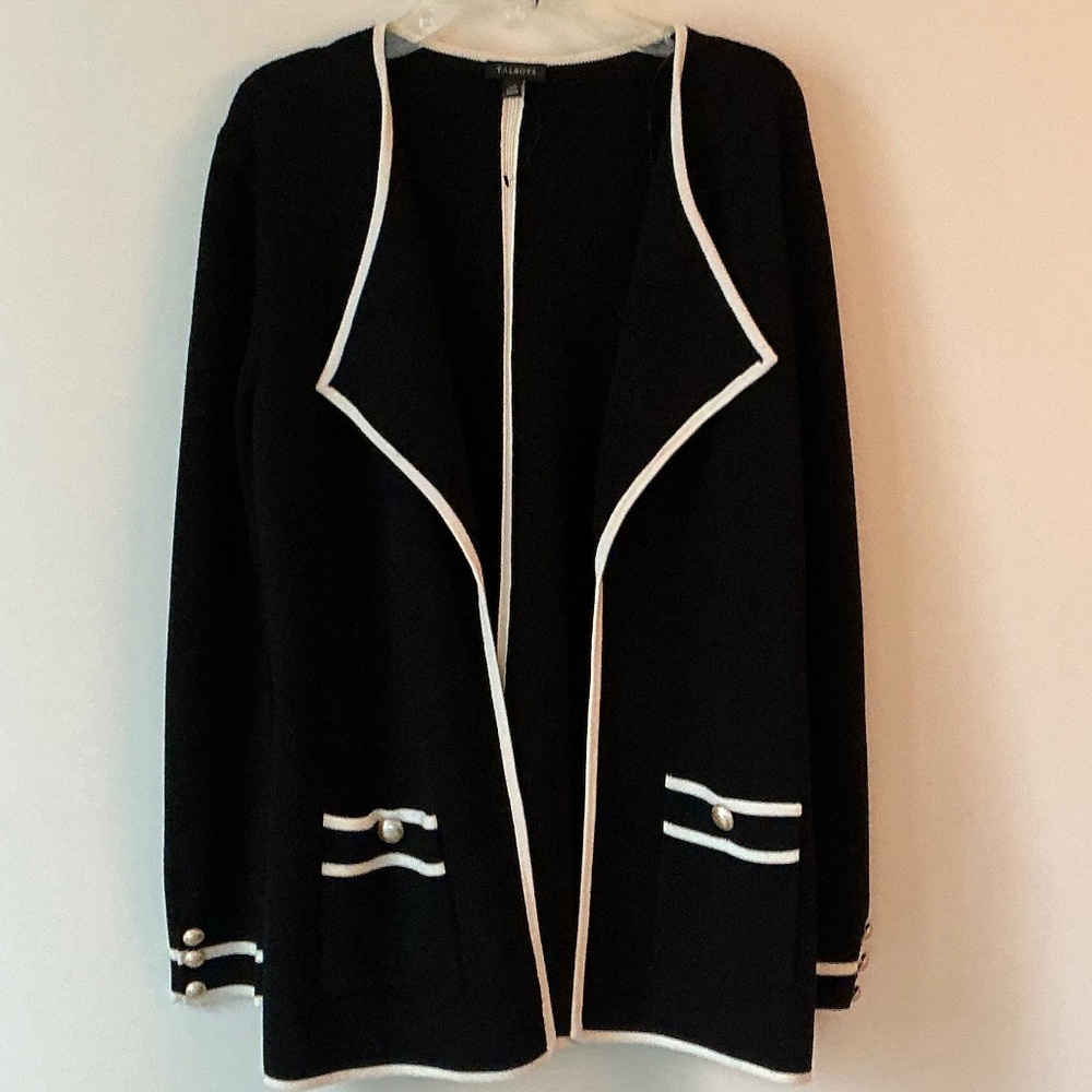 NWOT Talbots open front cardigan